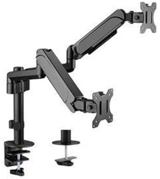 Gembird Montagearm f&uuml;r 2 Tischbildschirme verstellbar 17"-32" bis 9 kg Marke