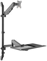 My Wall HL64L, My Wall Monitor-Wandhalterung HL64L 1 Display(s) 43,2cm (17") -...