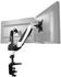HJH Office Monitorhalterung VM-MG2S Aluminium Monitor-Halterung (bis 27 Zoll Kabelmanager integriert drehbar schwenkbar und neigbar)