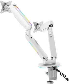 Deltaco WA96 Twin RGB Monitorhalterung 17-32 Monitor-Tischhalterung 43,2cm (17) - 81,3