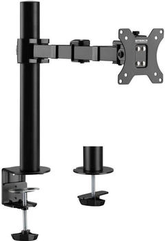 SpeaKa Professional SP-MM-210 1fach Monitorhalterung 43,2 cm (17) - 81,3 cm (32) Schwarz Höhenverstellbar Neigbar+Sc