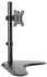 Ewent Monitor Halterung für 13-32 Zoll Bildschirm inzel VESA 75/100mm it Einer Soliden Basis Monitor Ständer 45° Schwenkung,45° Einstellbare Neigung,360°-Drehung,8KG pro Arm