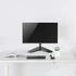 Ewent Monitor Halterung für 13-32 Zoll Bildschirm inzel VESA 75/100mm it Einer Soliden Basis Monitor Ständer 45° Schwenkung,45° Einstellbare Neigung,360°-Drehung,8KG pro Arm