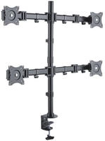PureMounts PM-OFFICE-04, PureMounts Schreibtisch Halterung - 4fach