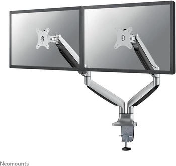 Neomounts Neomounts FlachbildschirmTischhalterung (Tisch 32") Monitor Halterung Silber