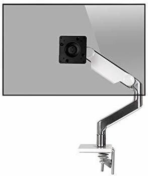 HumanScale M10 Monitor Tischhalterung Klemme schräg weiß (M10CMWBTB) - M10CMWBTB