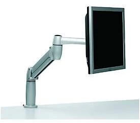 Bakker & Elkhuizen Space-arm flatscreen arm (Tisch 24") Monitor Halterung Silber