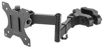 Deltaco ARM-0305 - Rotierende Monitorhalterung für Pfostenmontage Geeignet für Bildschirm von 17 bis 32 Zoll - Schwarz