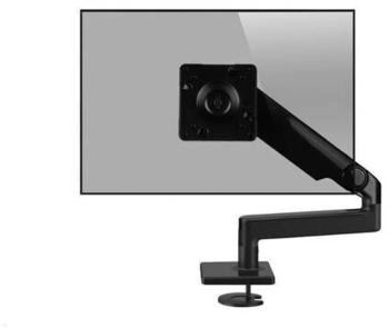 HumanScale M2.1 Monitor Tischhalterung Durchschraub gerade schwarz