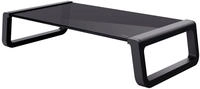 Monta - Tempered glass monitor stand - Black