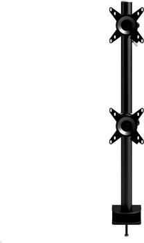 Dataflex Viewmate Monitorhalterung 2 Monitore übereinander (52.673) schwarz (Tisch) Monitor Halterung
