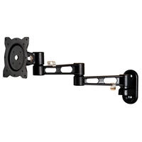 ROLINE LCD-Wandhalterung, 5 Gelenke, bis 10 kg, schwarz LCD-Monitorarme Monitorarm,