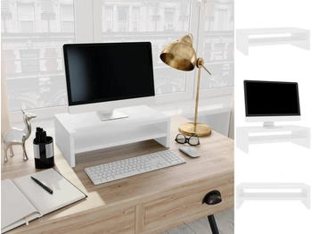 vidaXL Spanplatte Bildschirm TV-St&auml;nder Regal 42&times;24&times;13cm