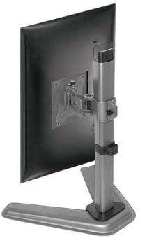 myWall my wall Tischst&auml;nder f&uuml;r Monitore - HL56-1L Monitor Halterung Vollbeweglich H&ouml;henverstellbar Bildschirmhalterung mit Kabelmanagement PC Zubeh&ouml;r Monitor Tischhalterung
