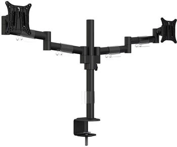 Multibrackets Tischhalterung Officeline Dual (Tisch 30") Monitor Halterung Schwarz