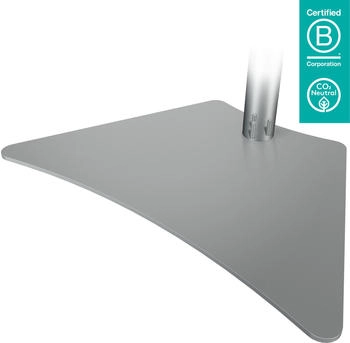Dataflex Viewmate Zubehör Fußplatte Tischhalterung (52.912) (Tisch) Monitor Halterung Schwarz
