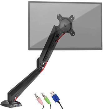 Duronic DMUSB5X1 Monitor Halterung - mit Gasdruckfeder für Bildschirm