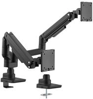 Equip 650182, Equip Tischhalterung 17"-35"/ 2TFT je 20kg 360&deg; Gasfeder sw