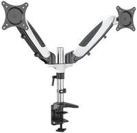 ergoleben Monitor-Halterung GS220TK EL0003 wei&szlig;, schwarz, silber f&uuml;r 2...