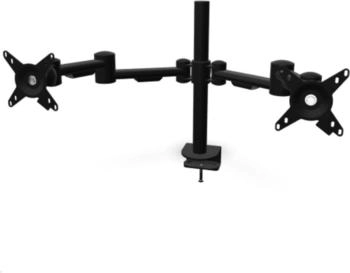 Dataflex Viewmate Monitorhalterung für 2 Monitore (52.633) schwarz (Tisch) Monitor Halterung