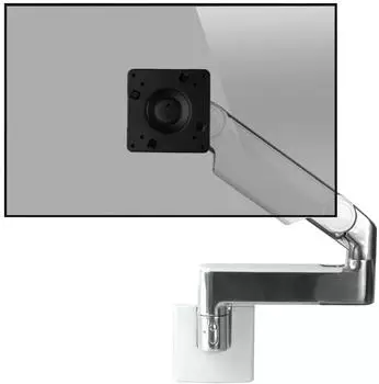 HumanScale M8.1 Monitor Wandhalterung gerade weiß (M81HMWETB)