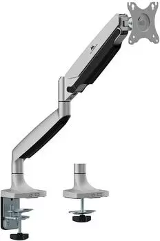 Maclean Monitor Mount Double Arm Gas Spring 17 -45 16 kg MC-969 Monitor Halterung