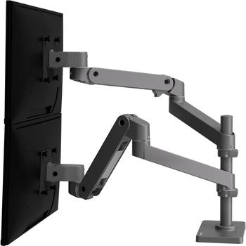 Ergotron LX Pro Dual Monitor Arm dunkelgrau (45-690-293)