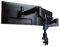 R-go-tools Caparo 4 Monitorhalterung Silber Schwarz