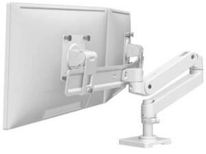 Ergotron LX PRO ARM DUAL DIRECT DESK MOUNT white (Tisch 27") Monitor Halterung Weiss