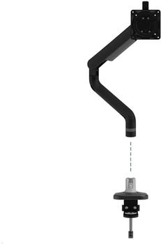 Dataflex Viewprime Monitor Tischhalterung mit Tischklemme schwarz