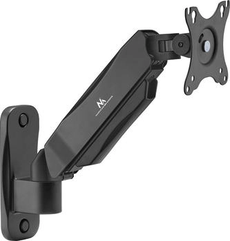 Maclean Monitor Wall Mount 17-32" 9kg max Mechanical Spring MC-979 (Wand 32") Monitor Halterung Schwarz