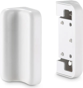 InLine Slatwall Befestigungswinkel für Wandhalterung Panel, weiß, 2er-Set (23180B)