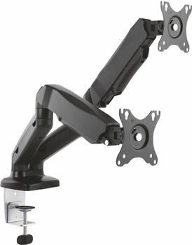 Aisens SOPORTE MESA CONTRAPESO GIRA. INCLI. 9KG 3 PIVOTES 2 BRZ 13-32 NEGRO (Tisch 32") Monitor Halterung Schwarz