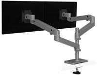 ERGOTRON LX Pro Dual Monitor Arm, hohe S&auml;ule, Direktverschraubung grau