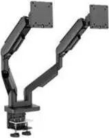 LC-Power Monitorarm f&uuml;r 2 Monitore bis zu 86,36 cm (B) Dual