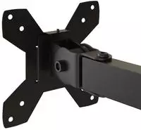 vidaXL Monitorhalterung Schwarz Stahl VESA 75/100 mm