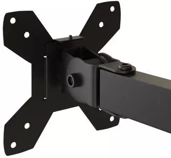 vidaXL Adjustable Monitor Stand Black