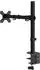 vidaXL Adjustable Monitor Stand Black