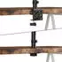vidaXL Adjustable Monitor Stand Black