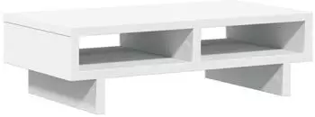 vidaXL Monitorst&auml;nder mit Schubladen wei&szlig; 50x27x15cm Holzwerkstoff (854742)