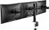 SpeaKa Professional SP-MM-230 Monitor-Halterung 3 Displays 43,2–68,6cm, höhenverstellbar, neigbar, schwenkbar (SP-9424472)