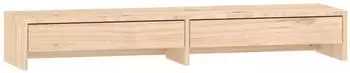 vidaXL Monitorst&auml;nder Massivholz Kiefer 100x27x15cm (813959)