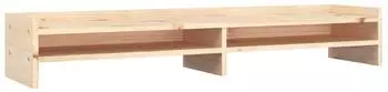 vidaXL Monitorst&auml;nder 100x24x16cm Massivholz Kiefer
