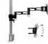 Duronic DML5 BK Monitorarm-Erweiterung mit VESA-Halterung, 8kg, bis 27 Zoll (DML5)