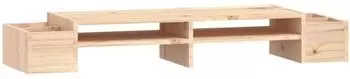 vidaXL Monitorst&auml;nder Massivholz Kiefer 100x27,5x15cm (813969)
