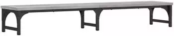 vidaXL Monitorst&auml;nder grau Sonoma 105x23x15,5cm Holzwerkstoff (834013)