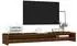 vidaXL Monitorständer Holzwerkstoff Eichen-Optik braun 100x24x13cm (815293)