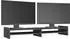 vidaXL Monitorständer grau 100x27x15cm Massivholz Kiefer (814026)
