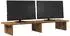 vidaXL Monitorständer Holzwerkstoff Altholz-Optik 100x27x15cm