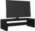 vidaXL Monitorständer Schwarz Eichen-Optik, Holzwerkstoff, 54x22x15cm (868089)